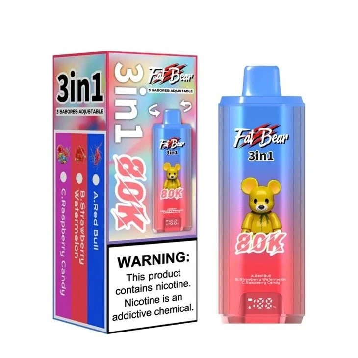 FAT BEAR 3 IN 1 80K PUFFS factory